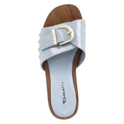 Open Toe Clogs  Blau