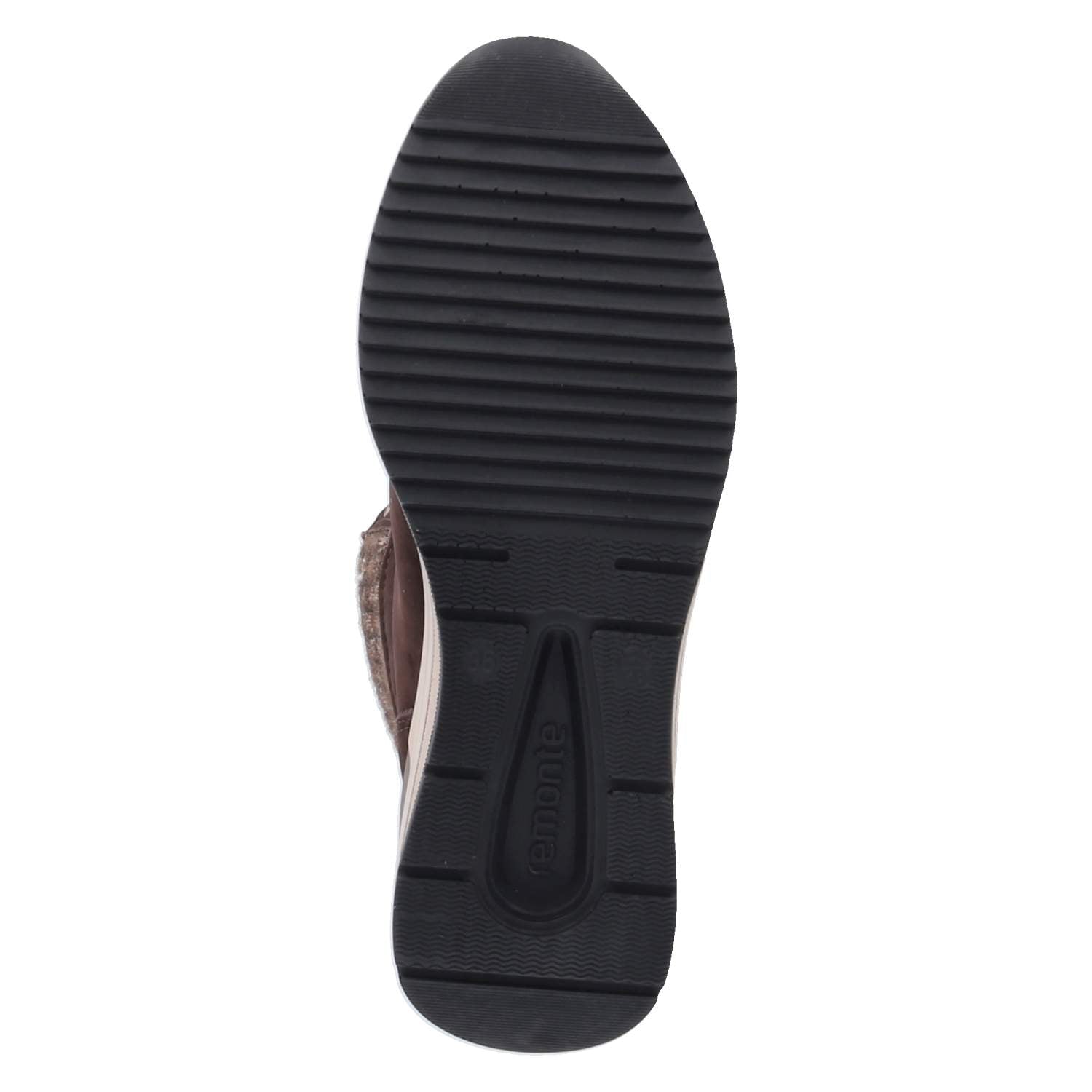 Schnürstiefeletten  Braun