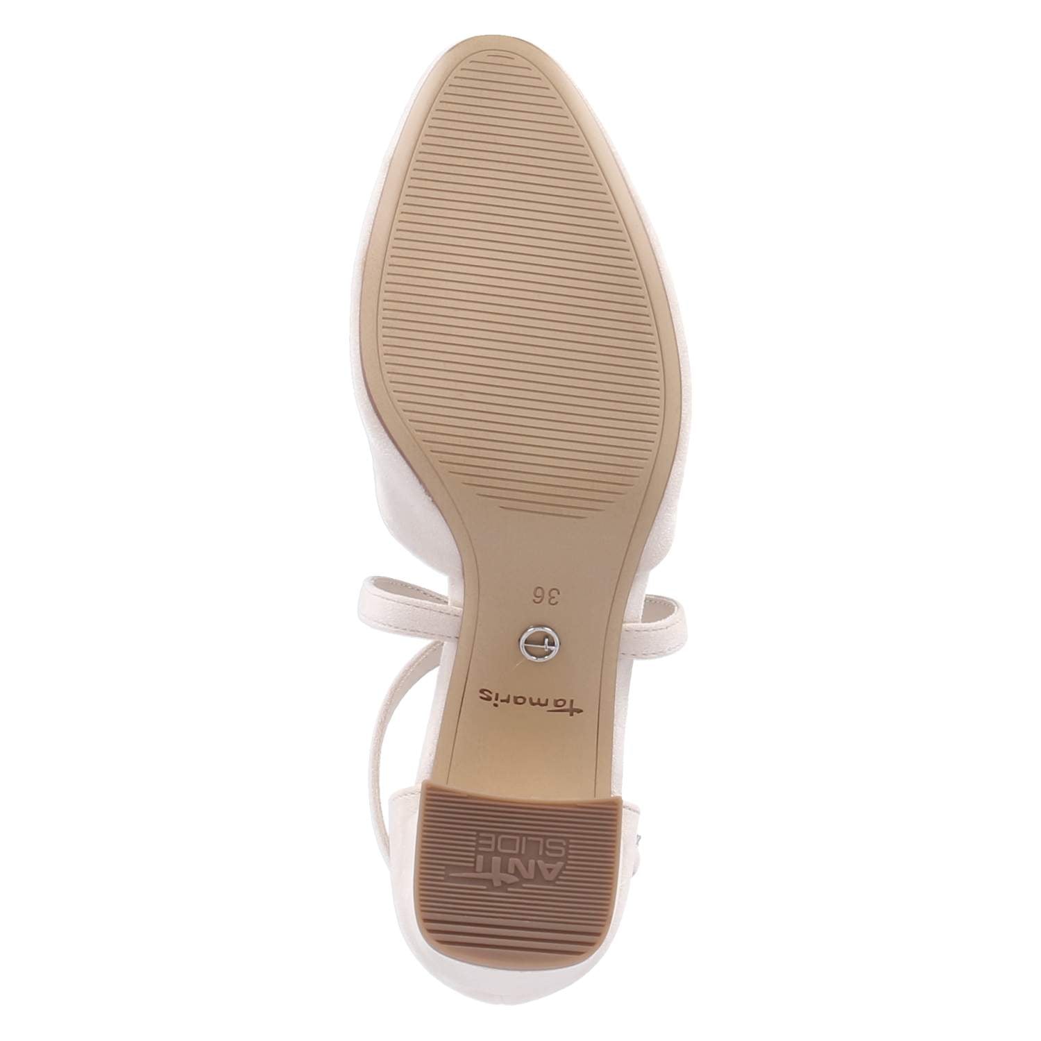 Riemchenpumps  Beige