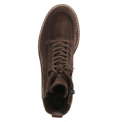 Schnürstiefeletten  Braun
