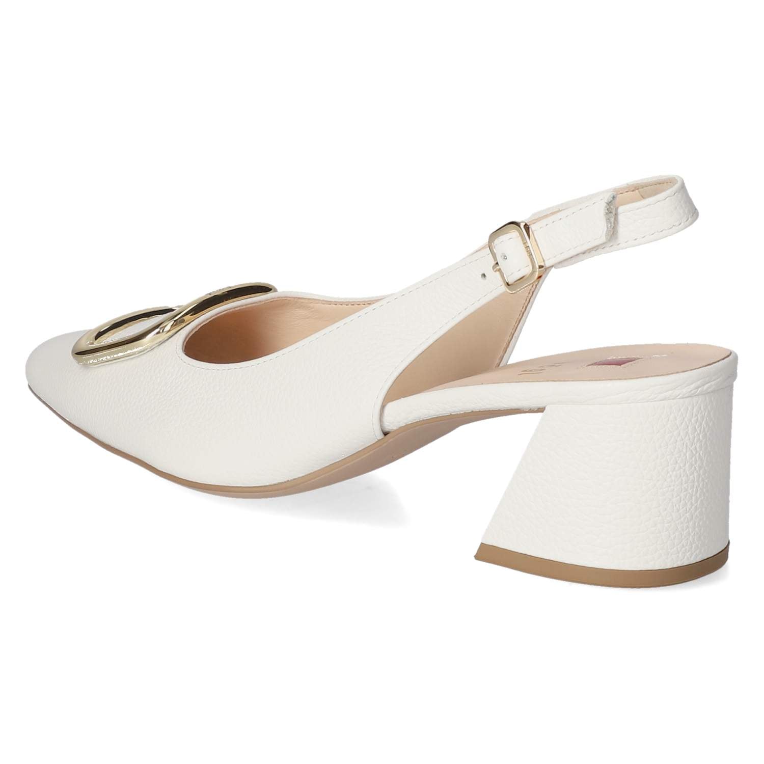 Slingpumps  Weiß