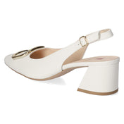 Slingpumps  Weiß