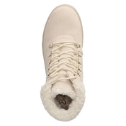 Schnürstiefeletten  Beige