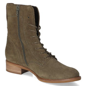 Schnürstiefeletten  Grün