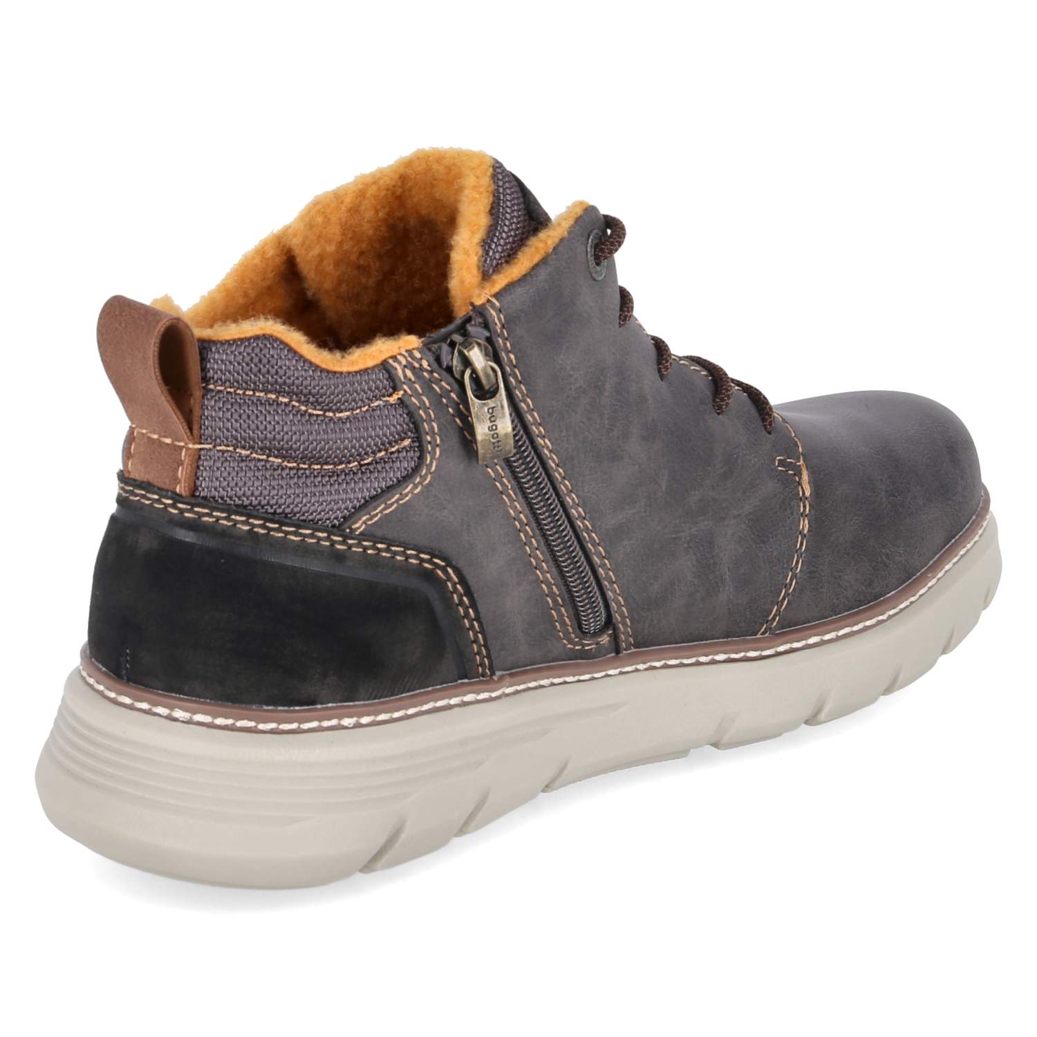 Schnürboots  Grau