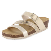 Pantoletten  Beige