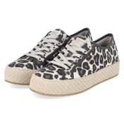 Leinen-Sneaker  Braun