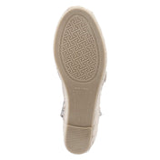 Espadrille-Sandaletten TRITON  Silber