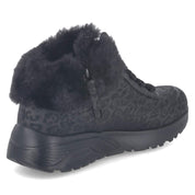 Boots UNO LITE COZY LEOPARD  Schwarz