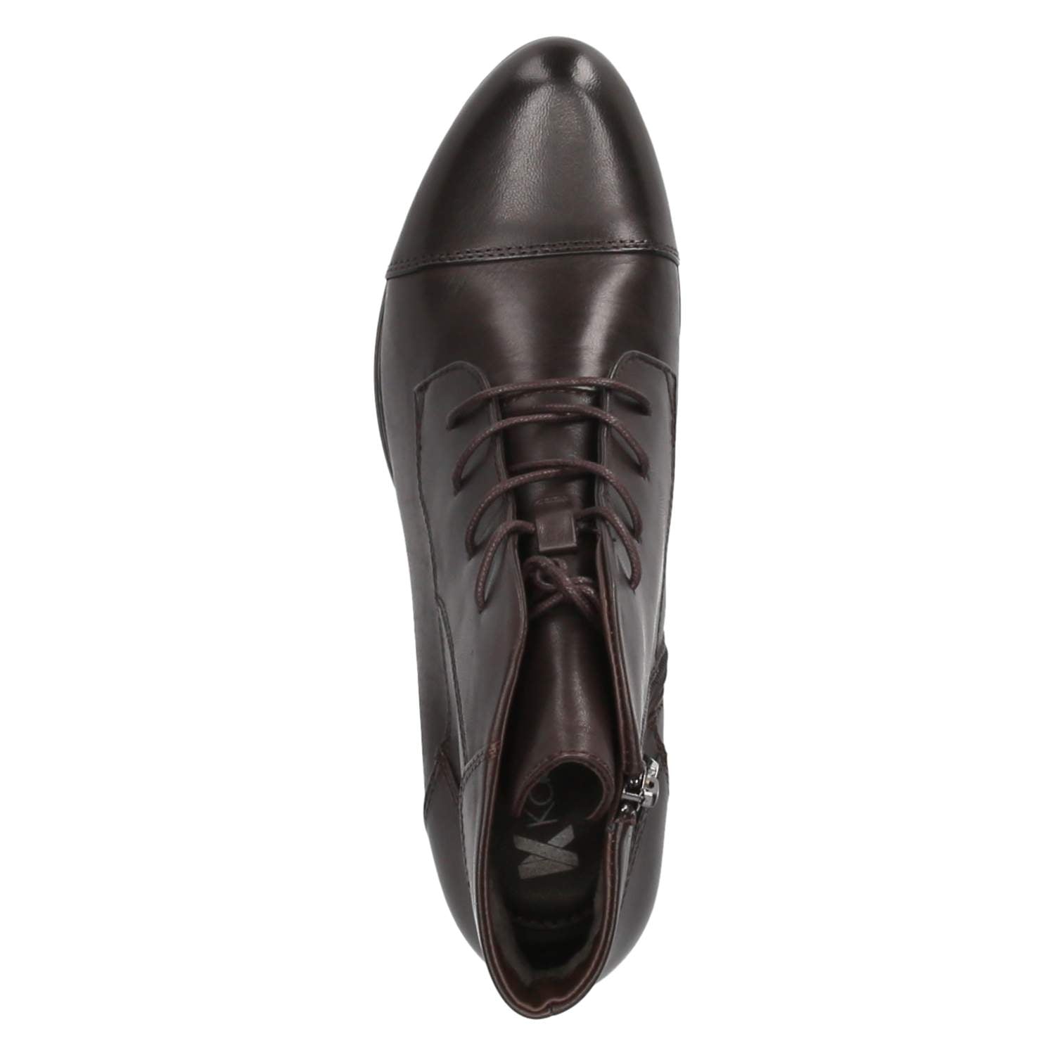 Schnürstiefeletten  Braun
