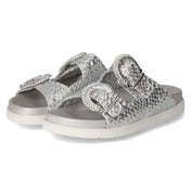 Pantoletten JAMESCHA 701  Silber