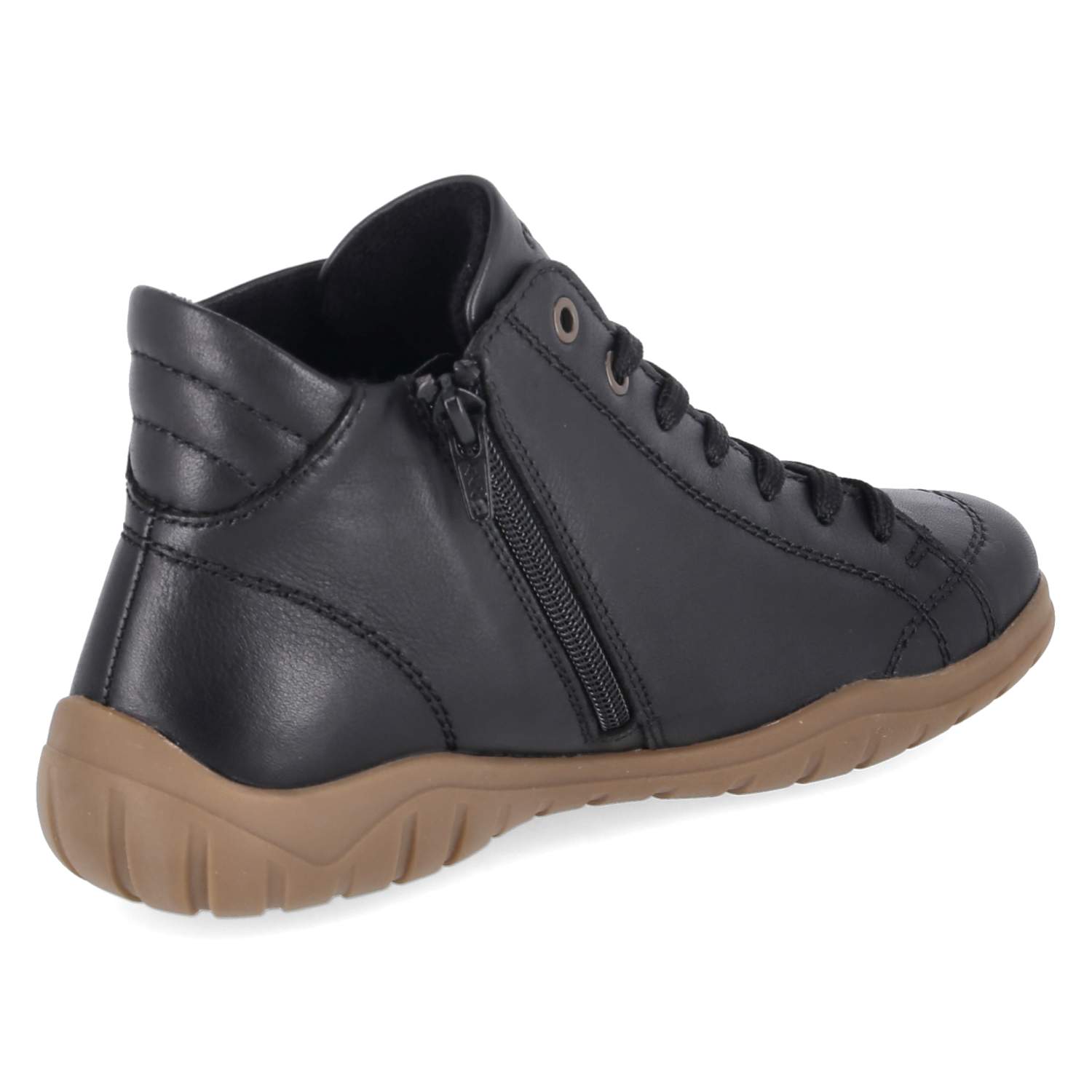 Schnürstiefeletten  Schwarz