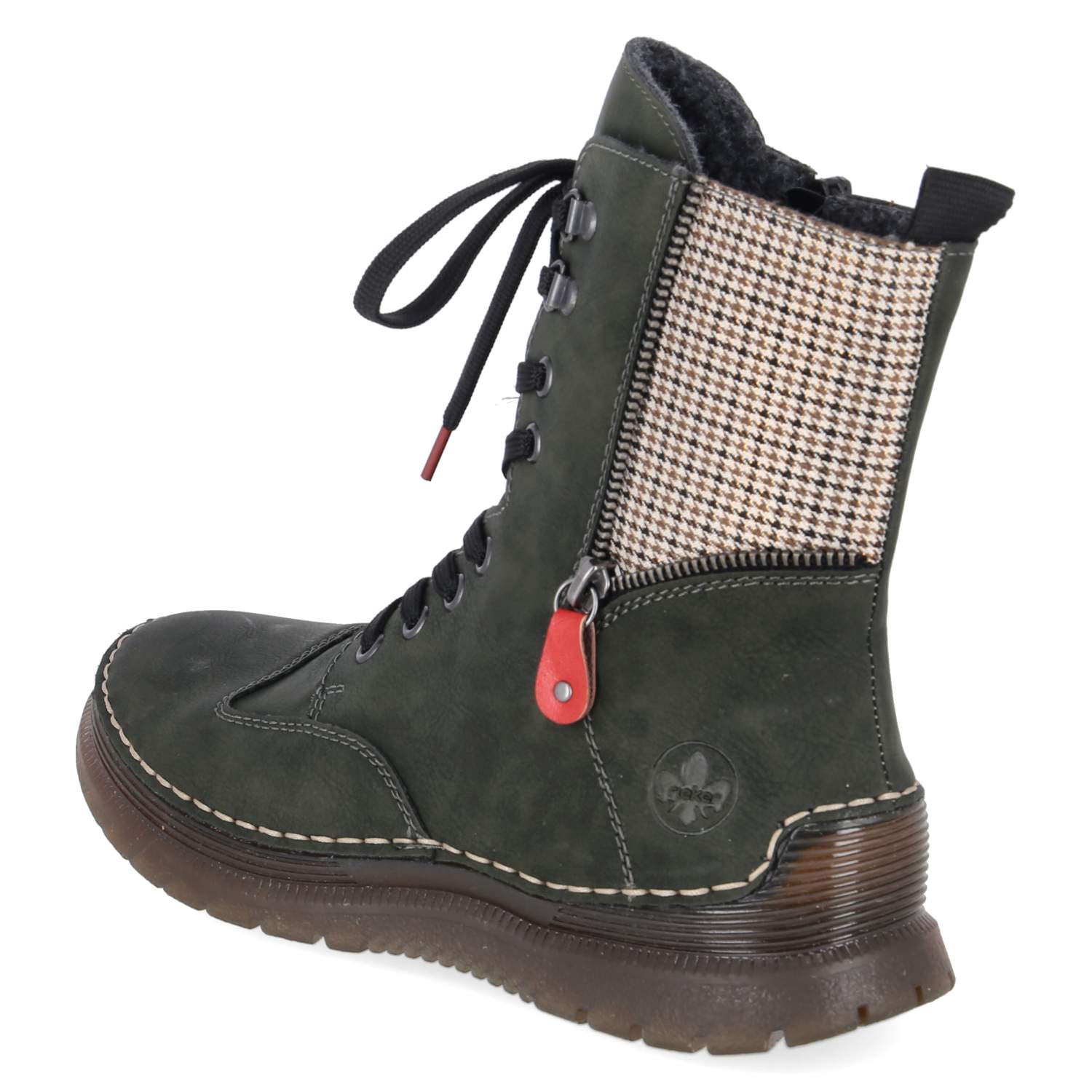 Schnürboots  Grün