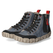 Schnürboots  Blau