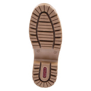Schnürstiefeletten  Beige