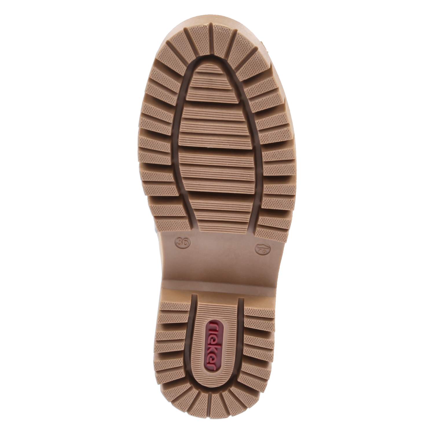 Schnürstiefeletten  Beige