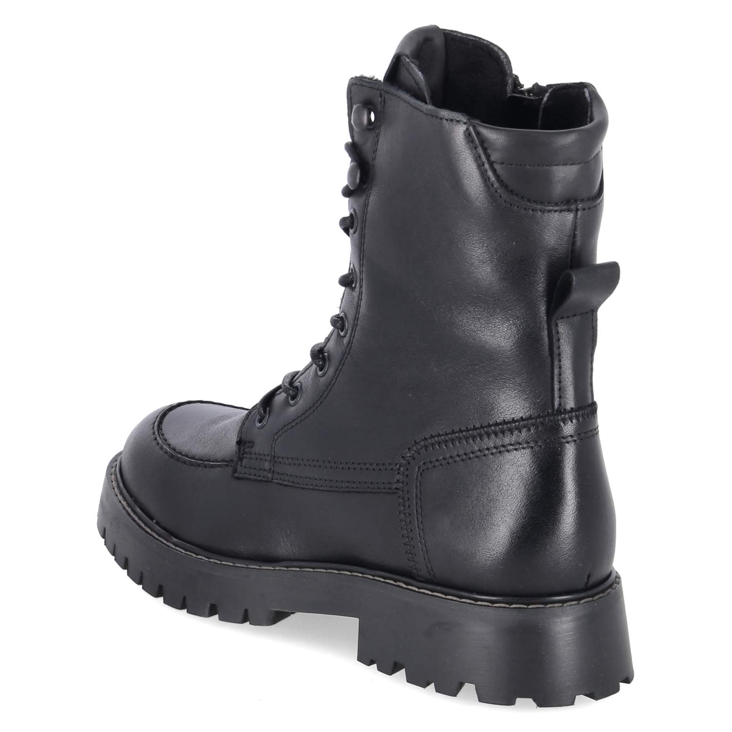 Schnürboots  Schwarz