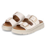 Pantoletten  Beige