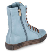 Schnürstiefeletten  Blau