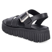 Plateau-Sandalen  Schwarz