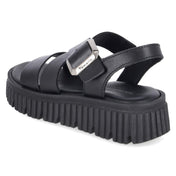 Plateau-Sandalen  Schwarz