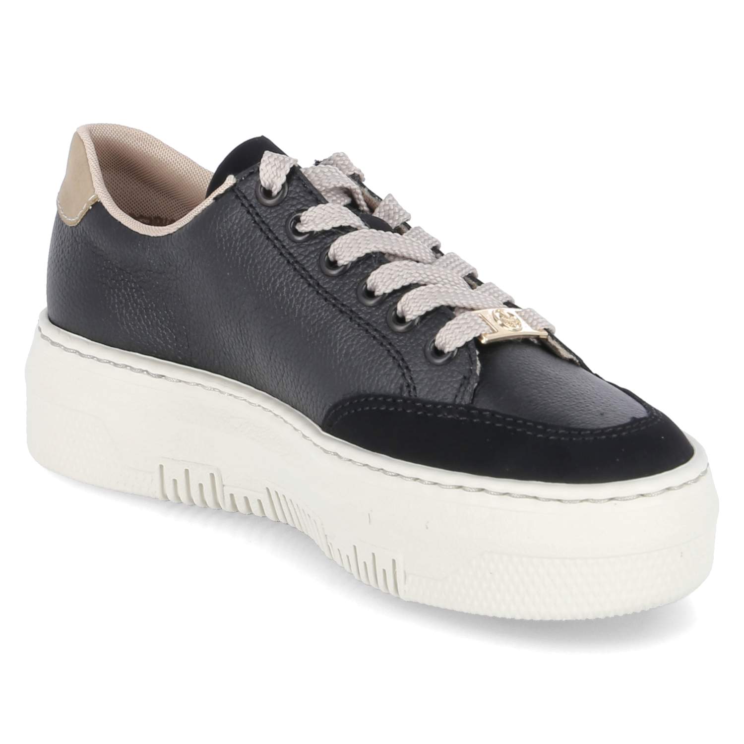 Plateausneaker  Schwarz