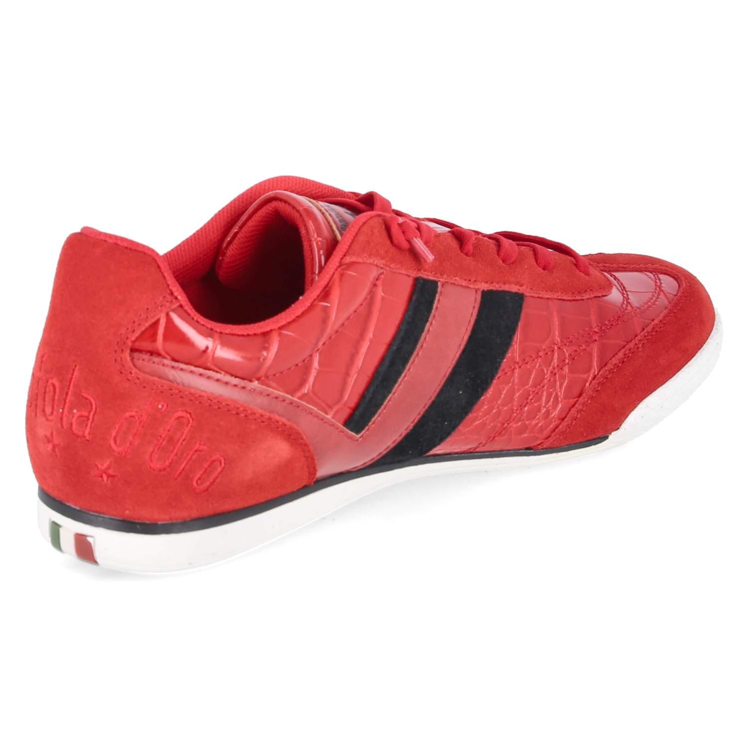 Low Sneaker VASTO SNAKE  Rot