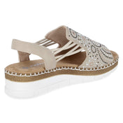 Sandalen  Beige