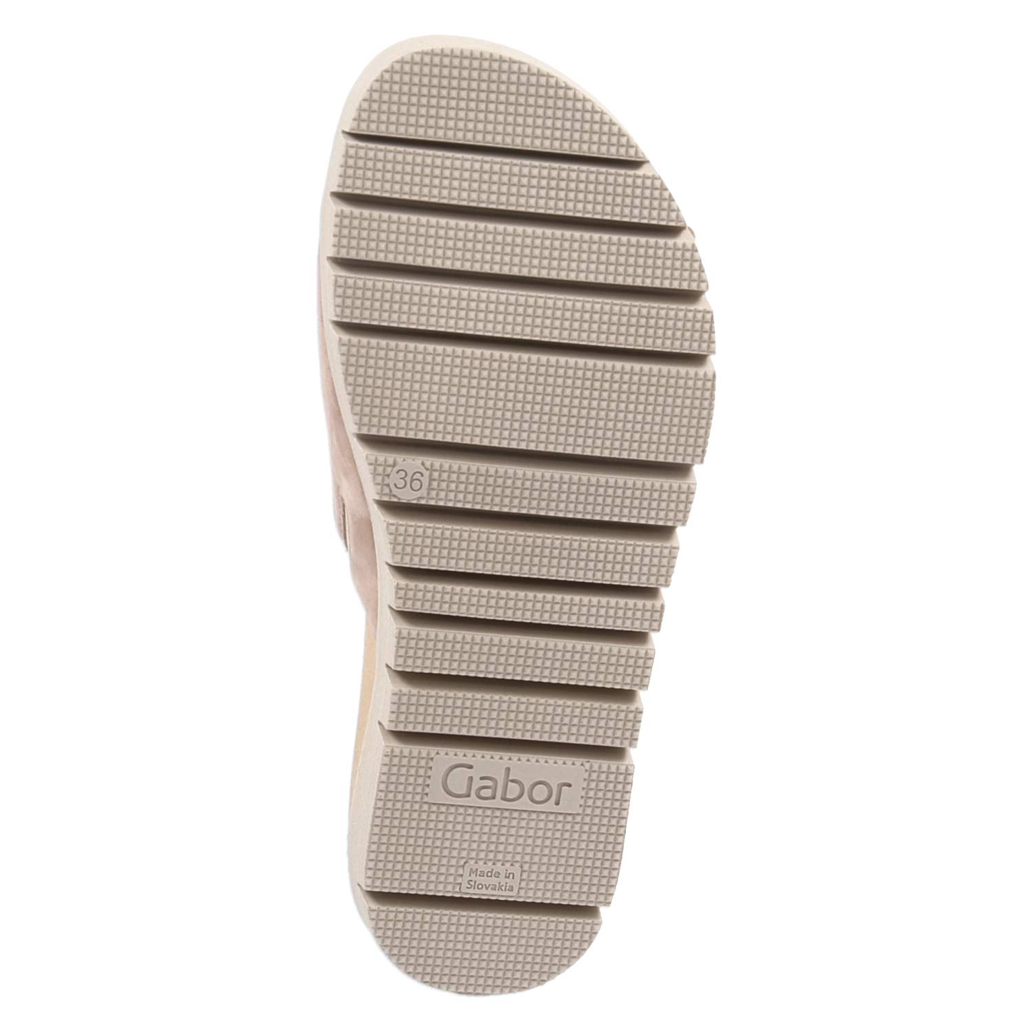 Pantoletten  Beige
