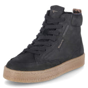 Schnürstiefeletten  Schwarz