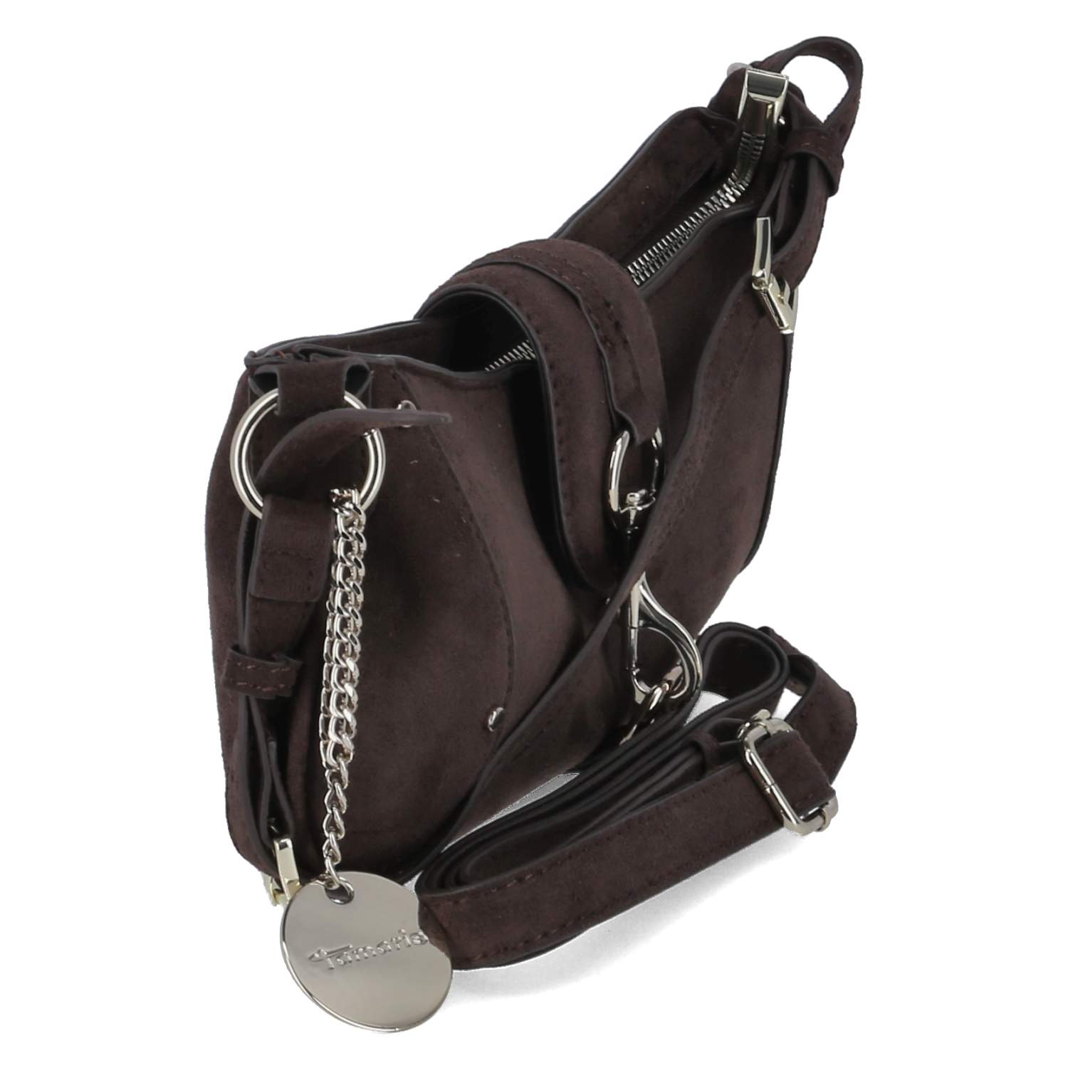 Baguette Bag MARINA SUEDE  Braun