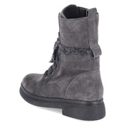 Schnürstiefeletten  Grau