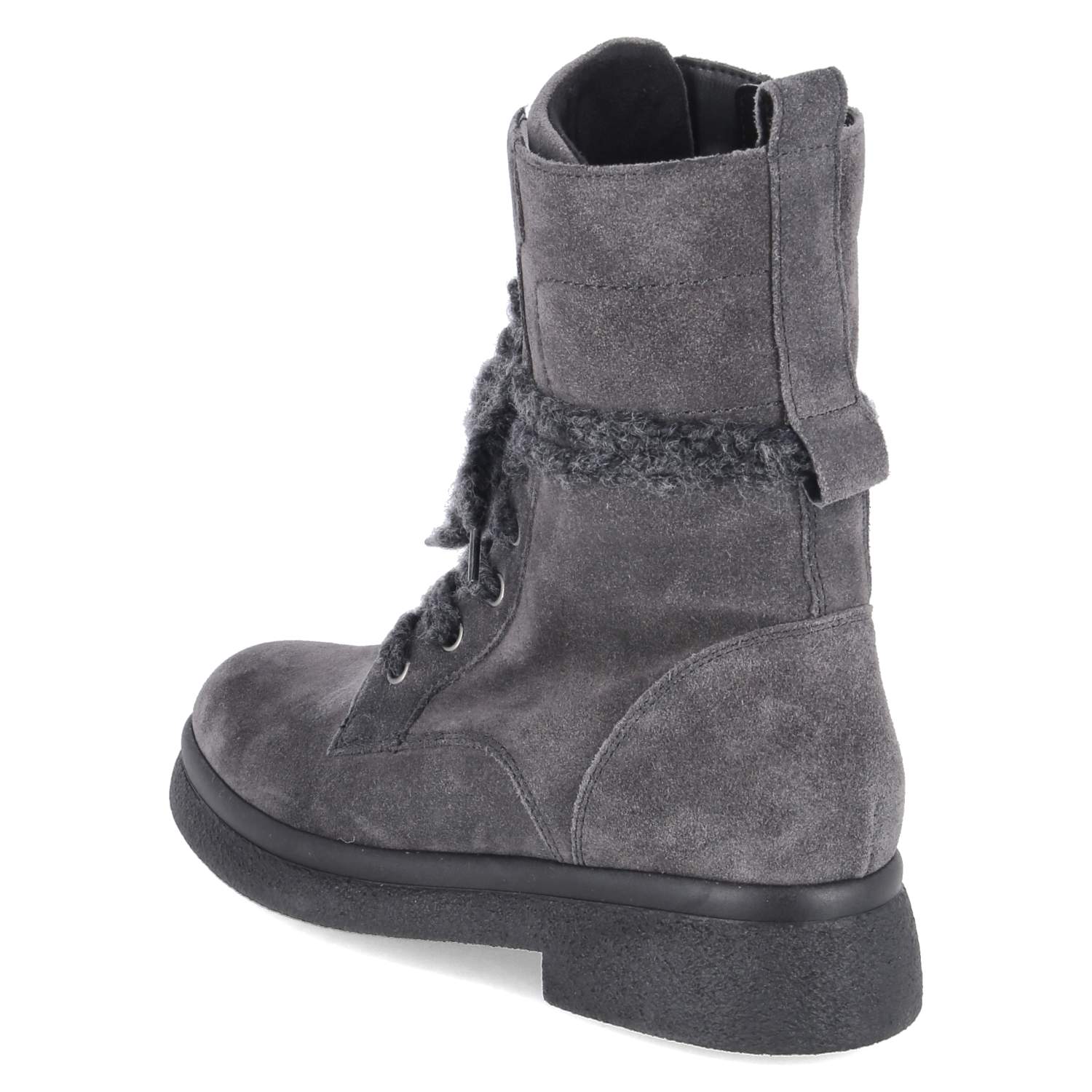 Schnürstiefeletten  Grau
