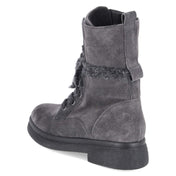 Schnürstiefeletten  Grau
