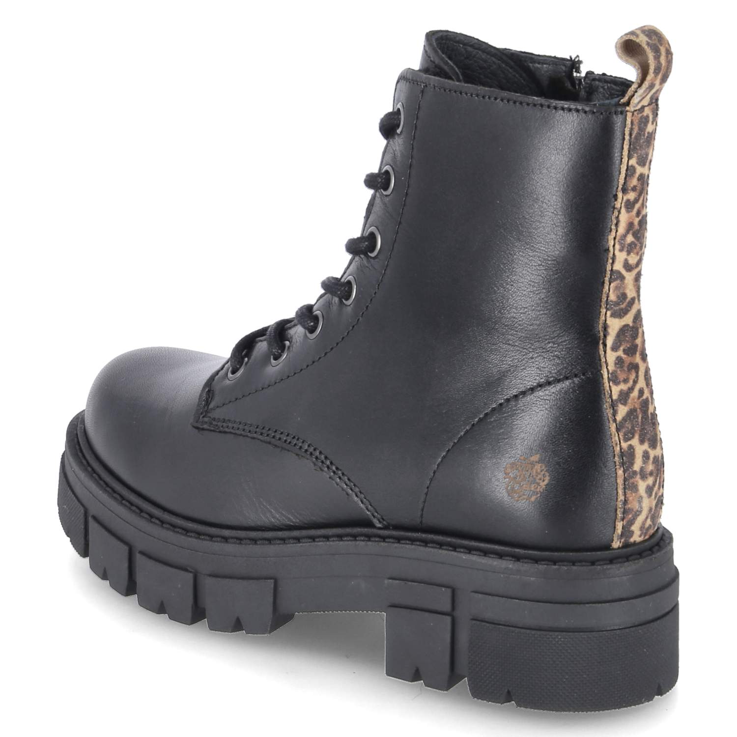 Schnürboots CASTLE 1.1  Schwarz