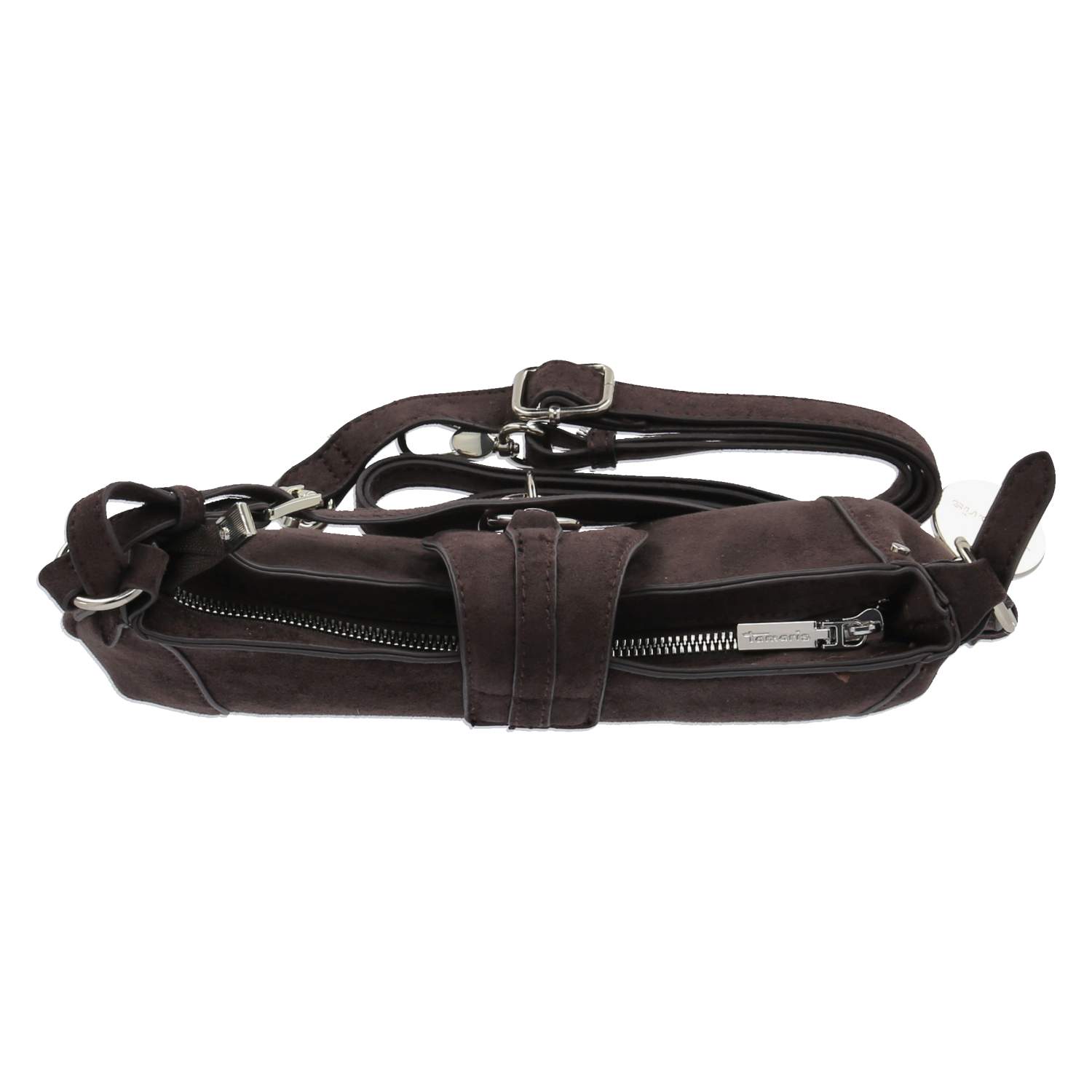 Baguette Bag MARINA SUEDE  Braun