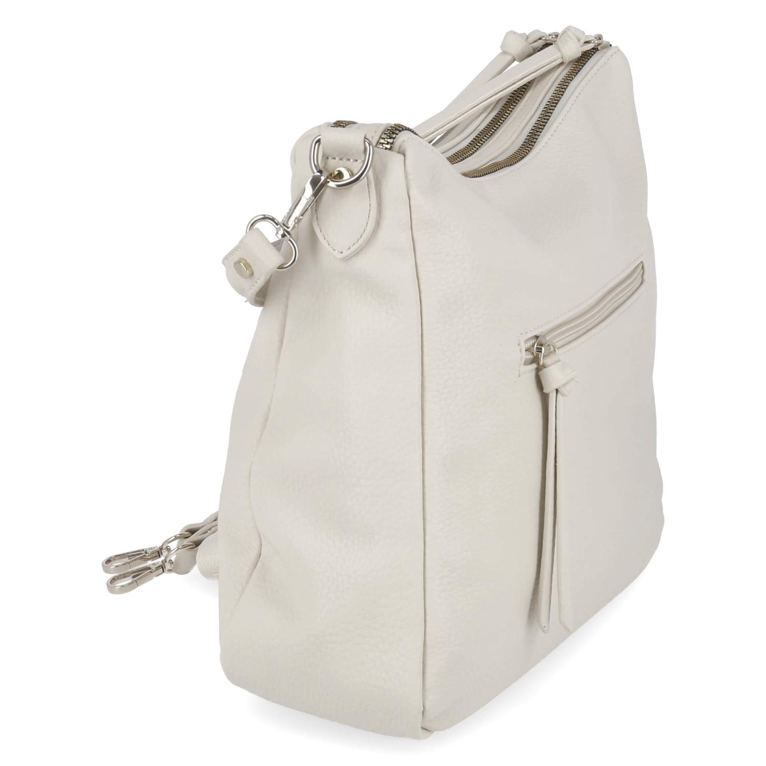 Schultertasche  Beige