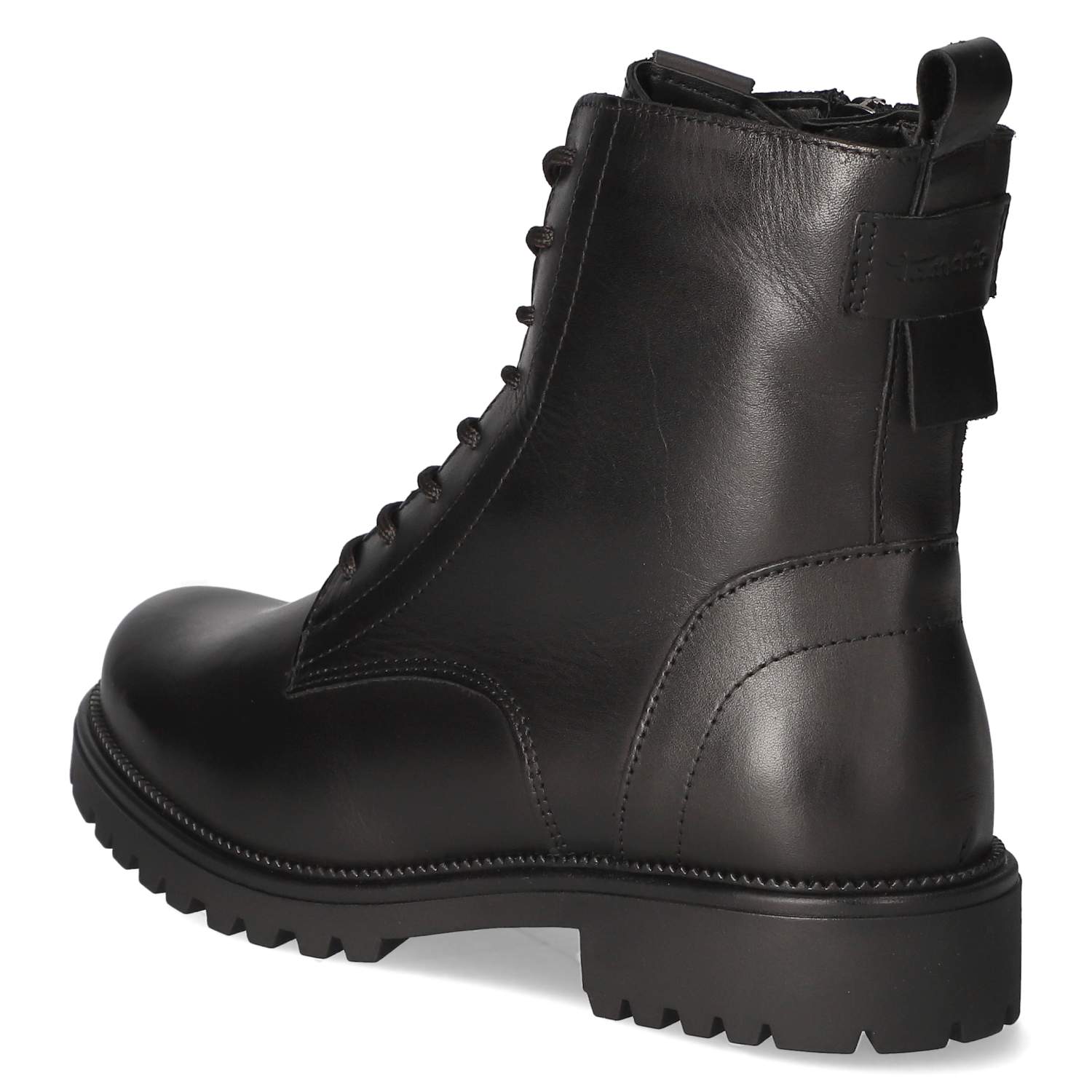 Schnürstiefeletten  Schwarz