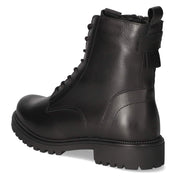 Schnürstiefeletten  Schwarz