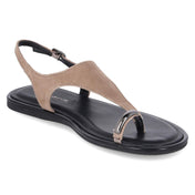 Zehentrenner-Sandalen  Braun