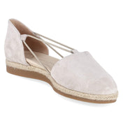 Espadrille-Ballerinas  Grau