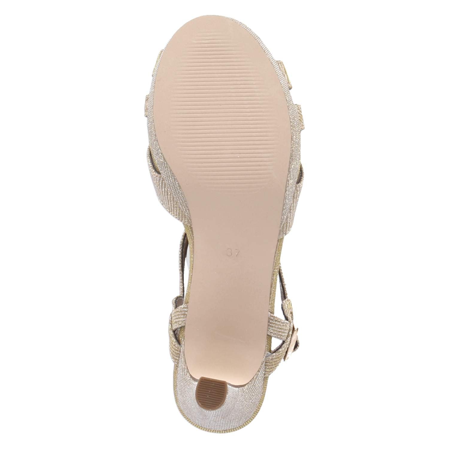 Glam-Sandaletten  Gold