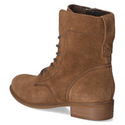 Schnürstiefeletten  Braun