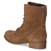 Schnürstiefeletten  Braun