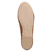 Spangenballerinas  Braun