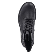 Schnürboots  Schwarz