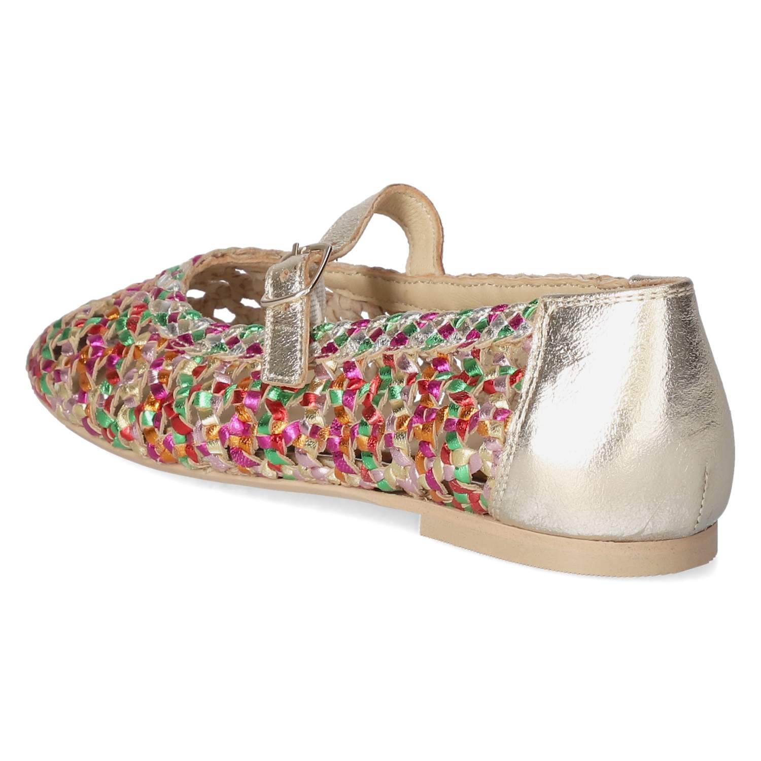 Spangenballerinas  Mehrfarbig