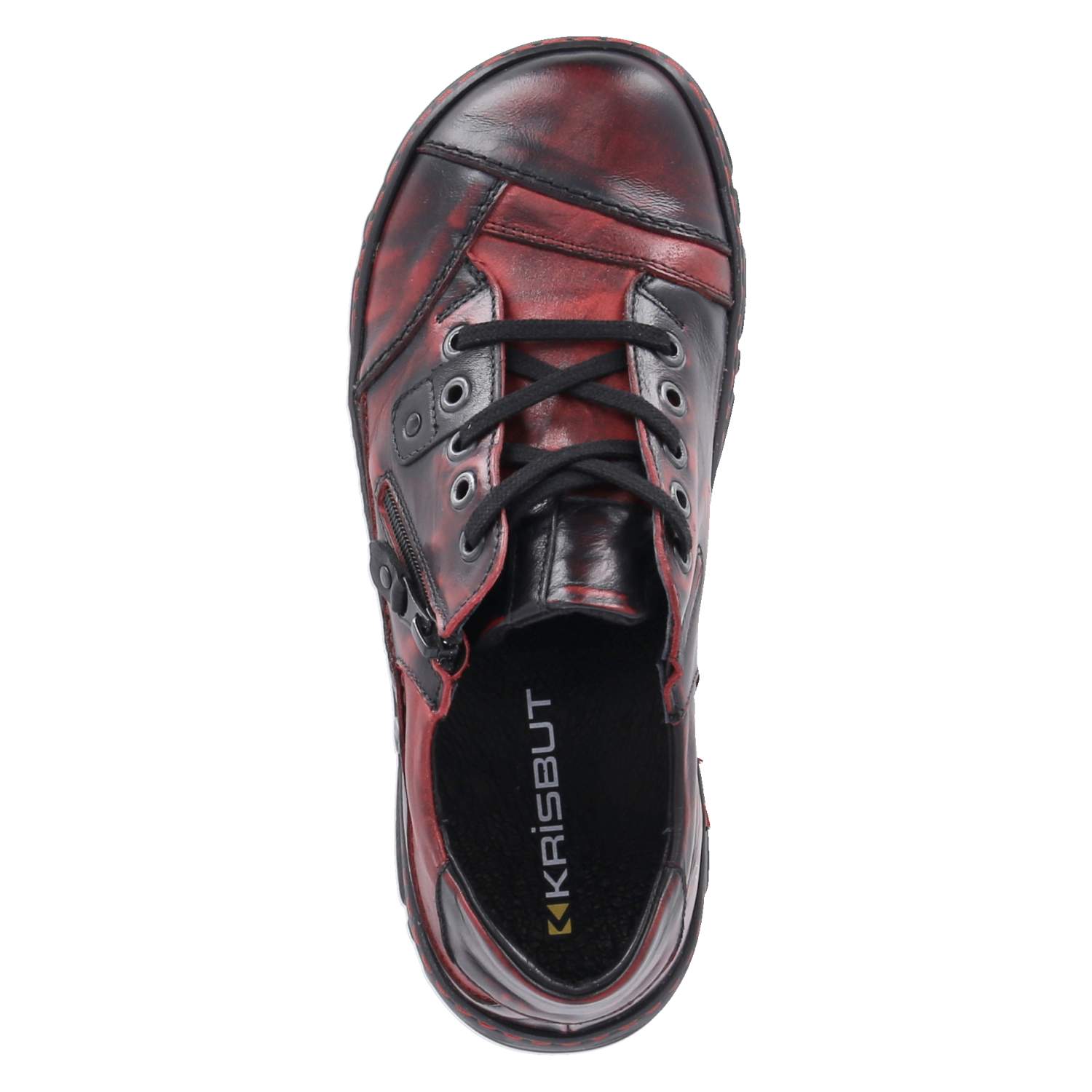 Halbschuhe  Rot