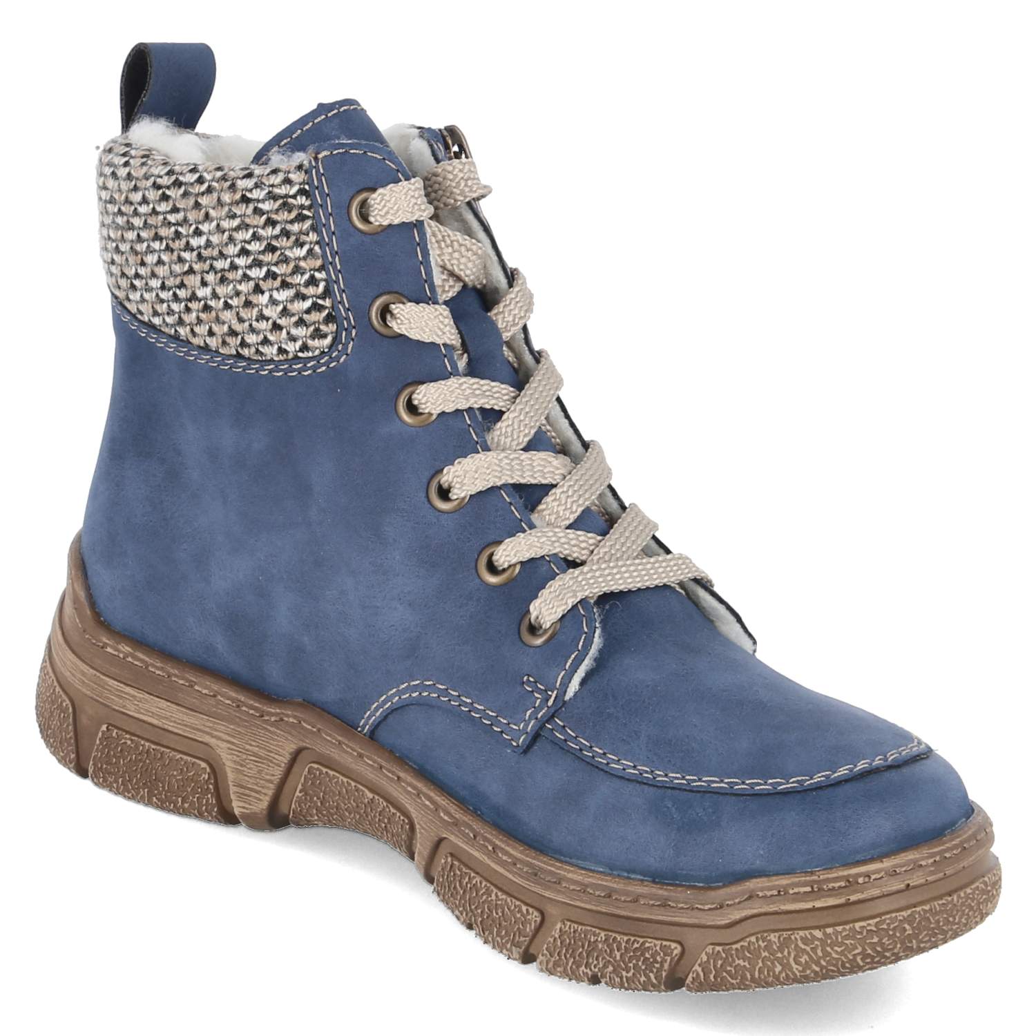 Schnürboots  Blau