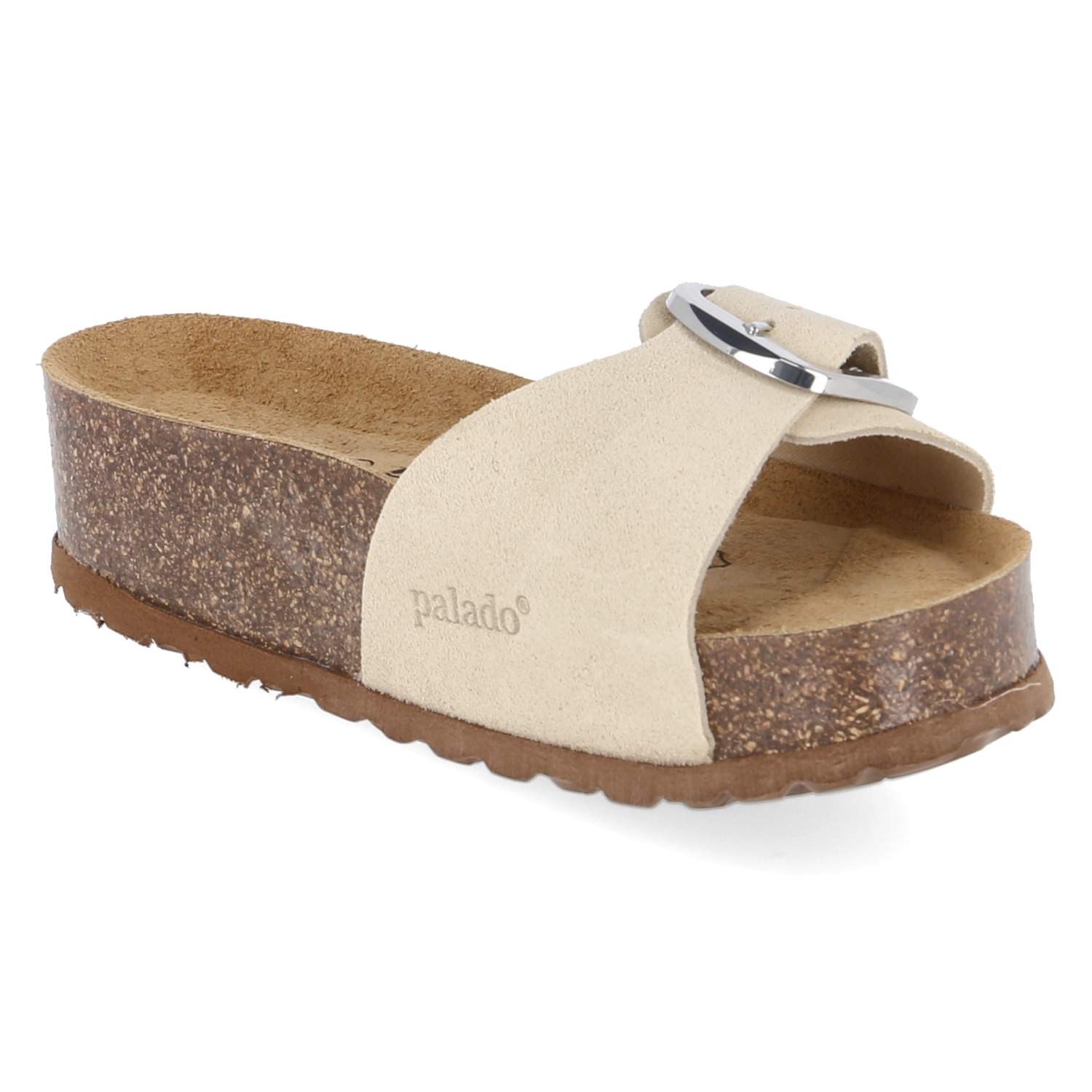 Plateau-Pantoletten JELIA PL Beige